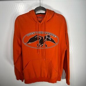 Duck Commander Bold Orange Hoodie 106